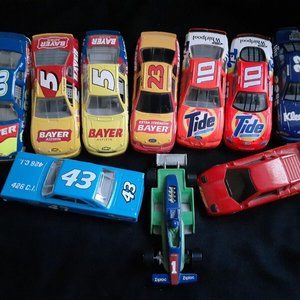 Hot Wheels MATTEL Toy Cars LOT Plymouth Promo COLLECTIBLES Bayer Ziploc Tide